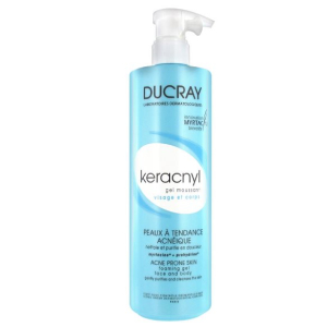 keracnyl gel detergente 400ml ducray bugiardino cod: 923045569 