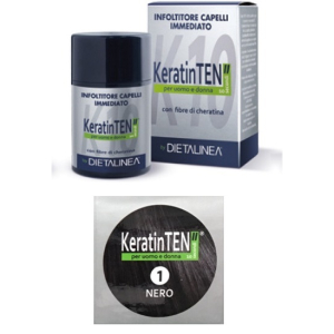 keratin ten nero 12g bugiardino cod: 970539767 