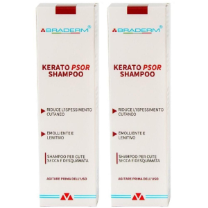 Cerca Offerte di kerato psor shampoo braderm 2x150 ml e acquista online