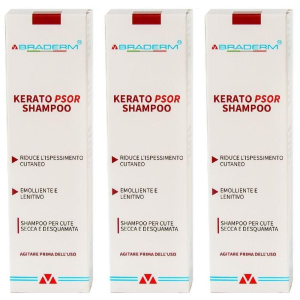 Cerca Offerte di kerato psor shampoo braderm 3x150 ml e acquista online