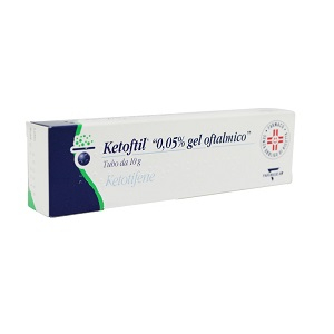 ketoftil 0.05% - gel oftalmico per il bugiardino cod: 029278037 