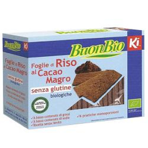 buonbio ki group foglie di riso al cacao bugiardino cod: 931060848 