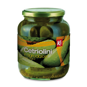 ki cetriolini agrodolce 680g bugiardino cod: 931646069 