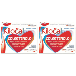 Cerca Offerte di kilocal colesterolo set da 2 2x30 pz compresse e acquista online