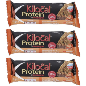Cerca Offerte di kilocal protein barretta crunchy al caramello salato 3x25 g e acquista online