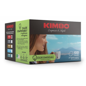 kimbo cialda intenso 100 pezzi bugiardino cod: 982535751 