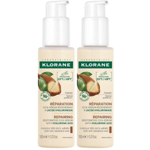 Cerca Offerte di klorane cica-siero ristrutturante per capelli 2x100 ml e acquista online