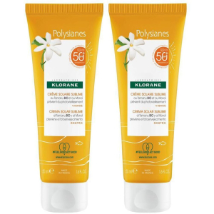 Cerca Offerte di klorane crema solare sublime spf 50 set da 2 2x50 ml e acquista online