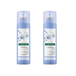 Cerca Offerte di klorane duo shampoo secco lino bio 2 pezzi da 150 ml e acquista online