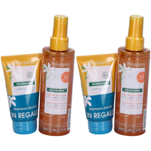 Cerca Offerte di klorane olio secco solare spray + shampoo doccia doposole al monoÃ¯ in e acquista online