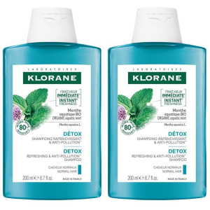 Cerca Offerte di klorane shampoo alla menta acquatica bio 200ml - detox, capelli purifi e acquista online