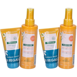 Cerca Offerte di klorane spray solare sublime spf 50 + shampoo doccia doposole al monoï e acquista online