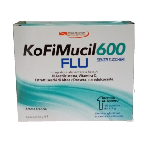 Cerca Offerte di kofimucil 600 flu bustine 55 g polvere per soluzione orale e acquista online