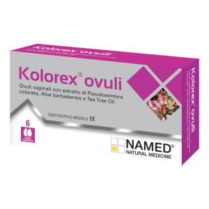 kolorex 6ovuli vaginali bugiardino cod: 974657518 