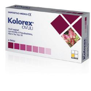kolorex ovuli vaginali 6 pezzi 2g bugiardino cod: 902373861 