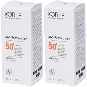 Cerca Offerte di korff 365 protection siero viso spf 50+ set da 2 2x30 ml e acquista online