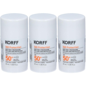 Cerca Offerte di korff 365 stick viso corpo spf50+ 3x25 ml e acquista online