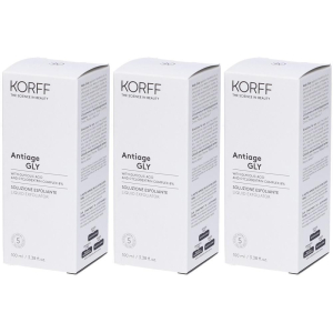 Cerca Offerte di korff antiage gly soluzione esfoliante 3x100 ml e acquista online