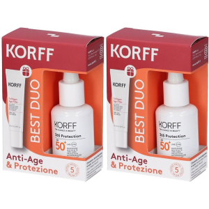 Cerca Offerte di korff best duo kit siero viso collagen age filler + 365 protection spf e acquista online