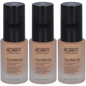 Cerca Offerte di korff cure make up fondotinta fluido effetto lifting 3x30 ml e acquista online