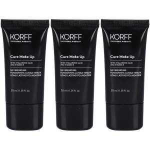 Cerca Offerte di korff cure make up neverending fondotinta lunga tenuta 03 3x30 ml e acquista online
