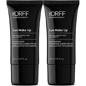 Cerca Offerte di korff cure make up neverending fondotinta lunga tenuta 04 2x30 ml e acquista online