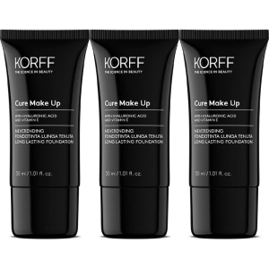 Cerca Offerte di korff cure make up neverending fondotinta lunga tenuta 04 3x30 ml e acquista online
