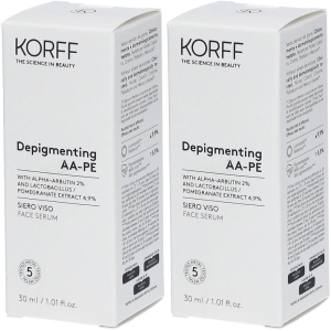 Cerca Offerte di korff depigmenting aa-pe siero viso 2x30 ml e acquista online