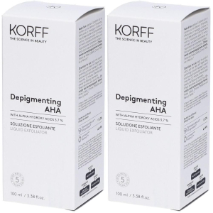 Cerca Offerte di korff depigmenting ha soluzione esfoliante 2x100 ml e acquista online