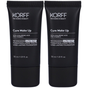 Cerca Offerte di korff make up fondotinta neverend ultra matt 01 2x30 ml e acquista online