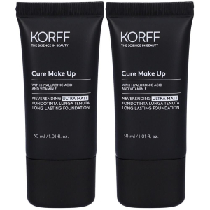 Cerca Offerte di korff make up fondotinta neverend ultra matt 05 2x30 ml e acquista online