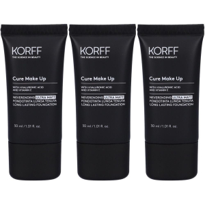 Cerca Offerte di korff make up fondotinta neverend ultra matt 05 3x30 ml e acquista online