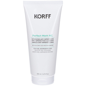 Cerca Offerte di korff - perfect matt olio gel detergente viso anti imperfezioni confezione 200 ml e acquista online