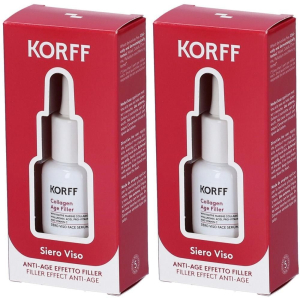 Cerca Offerte di korff siero viso collagen age filler minisize 2x10 ml e acquista online