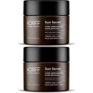 Cerca Offerte di korff sun secret crema viso e corpo super abbronzatura set da 2 2x150 e acquista online