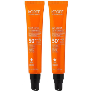 Cerca Offerte di korff sun secret fluido viso antimacchie effetto matt spf50+ 2x50 ml e acquista online