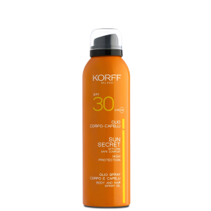 korff sun secret olio spray corpo bugiardino cod: 974061766 