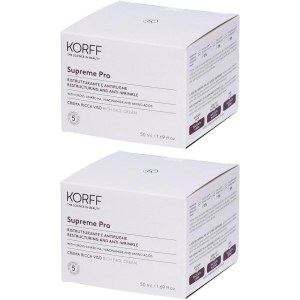Cerca Offerte di korff supreme pro crema ricca viso 2x50 ml e acquista online