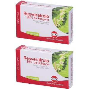 Cerca Offerte di kos resveratrolo 98% da poligono compresse set 2 g e acquista online