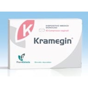 kramegin compresse vaginale 10 pezzi 1,3 g bugiardino cod: 905080141 