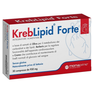 Kreblipid forte integratore per il benessere cardiovascolare 30 compresse