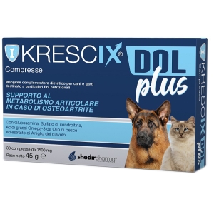 Cerca Offerte di Krescix dol plus mangime complementare dietetico per il supporto articolare di cane e gatto 30 compresse appetibili e acquista online