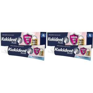 Cerca Offerte di kukident plus barriera anti-cibo crema adesiva per dentiere totali e p e acquista online