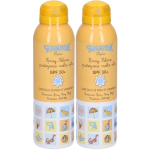 Cerca Offerte di L'amande enfant spray solare spf 50+ 2x150 ml e acquista online