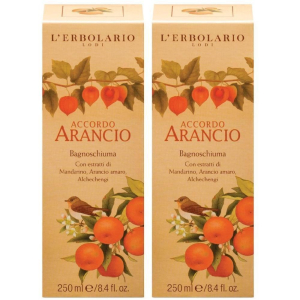 Cerca Offerte di l'erbolario accordo arancio bagnoschiuma 250 ml additivo per il bagno e acquista online