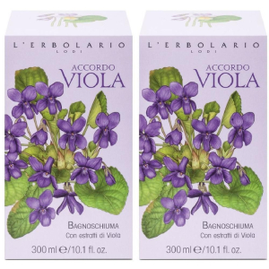 Cerca Offerte di l'erbolario accordo viola bagnoschiuma 2x300 ml e acquista online