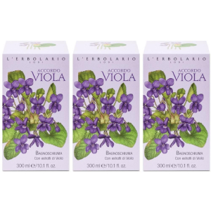 Cerca Offerte di l'erbolario accordo viola bagnoschiuma 3x300 ml e acquista online