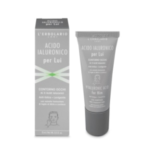 L'erbolario - acido ialuronico per lui contorno occhi uomo confezione 15 ml