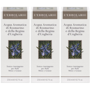 Cerca Offerte di l'erbolario acqua aromatica di rosmarino o della regina d'ungheria 3x2 e acquista online