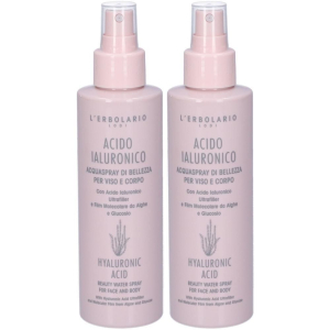 Cerca Offerte di l`erbolario acquaspray di bellezza acido ialuronico 2x150 ml crema e acquista online